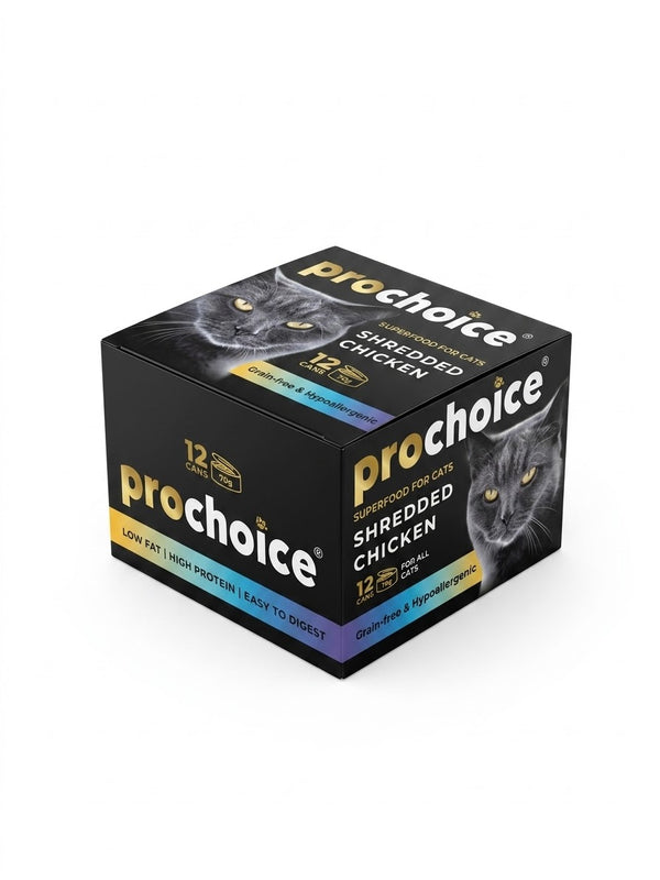 Prochoice cat wet food(Shredded Chicken in broth) 70 g x12pcs