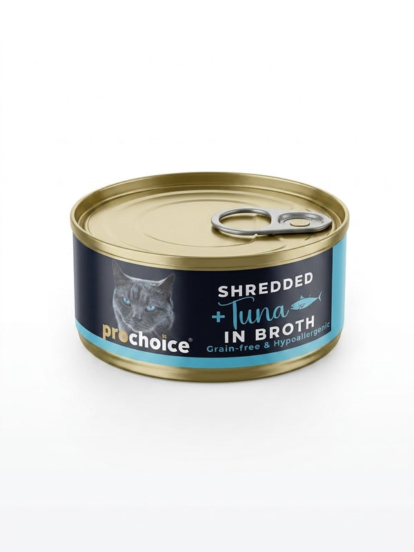 Prochoice cat wet food(Shredded Tuna in broth) 70g
