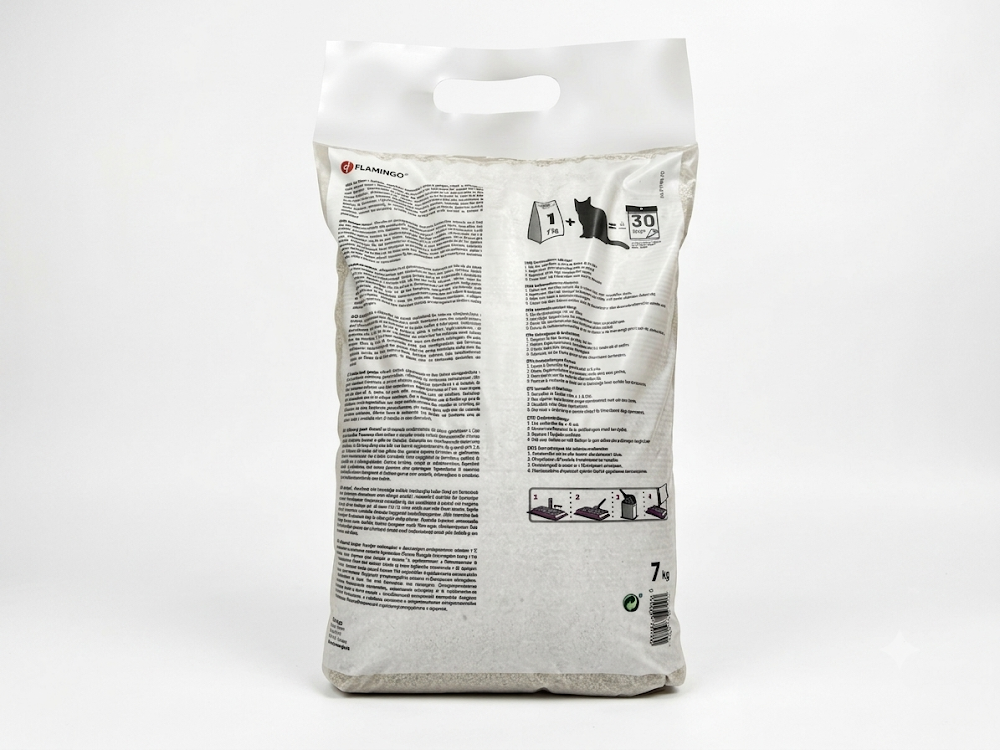 Flamingo Cat Litter Bentonite Baby Powder