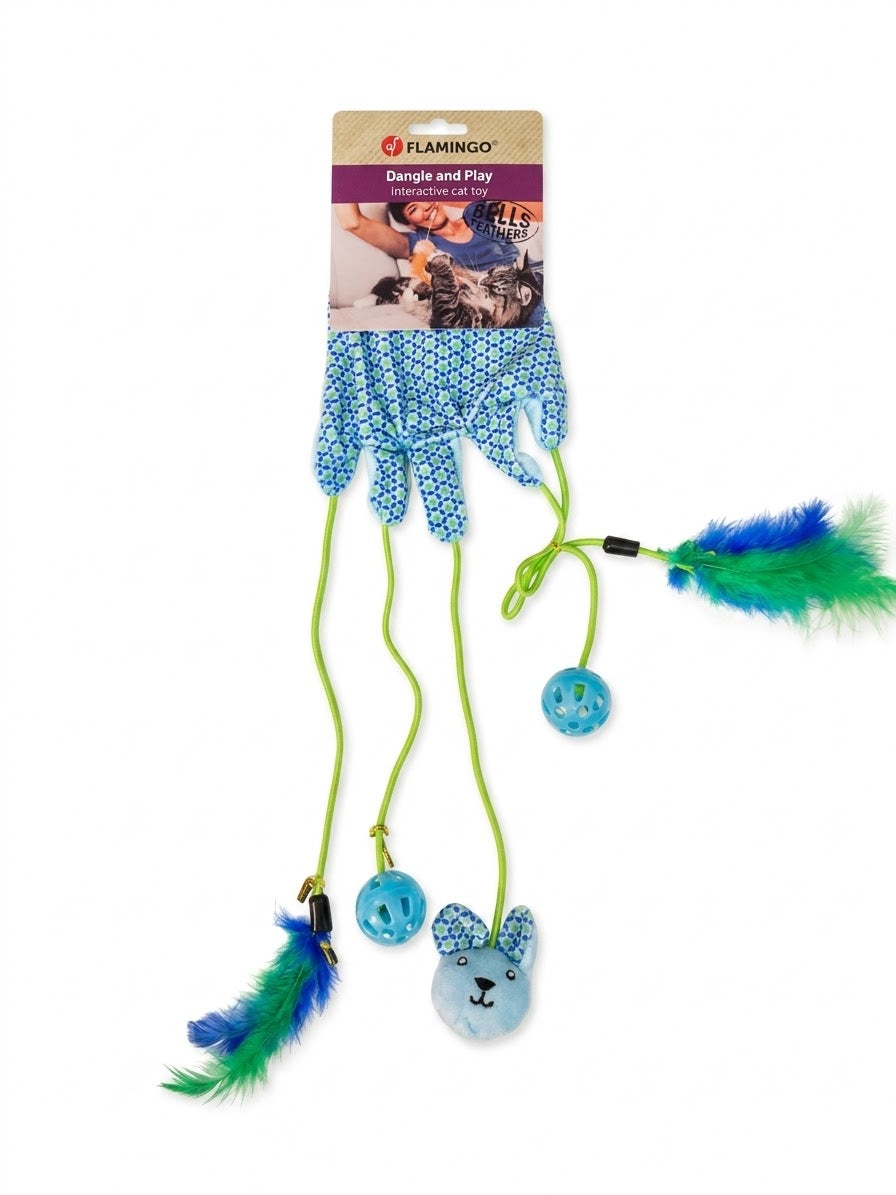 Dangle Interactive Glove Toy for cats