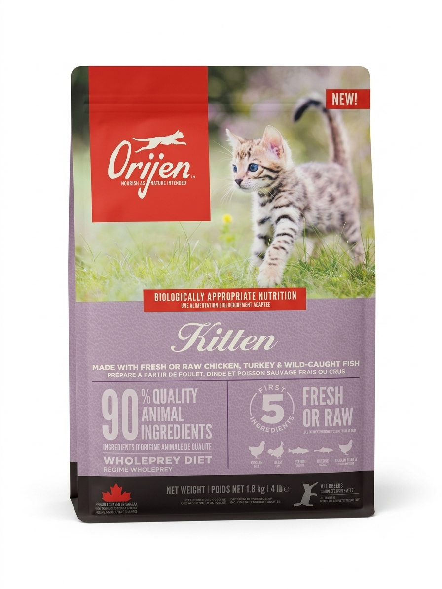 Orijen Kitten Dry Food (1.8kg)