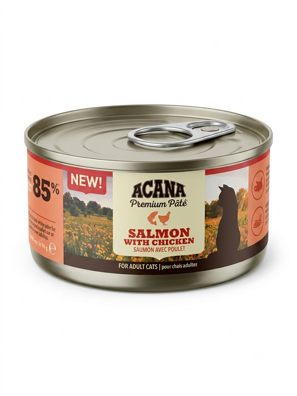ACANA Premium Pâté – Salmon with Chicken (85g) | For Adult Cats