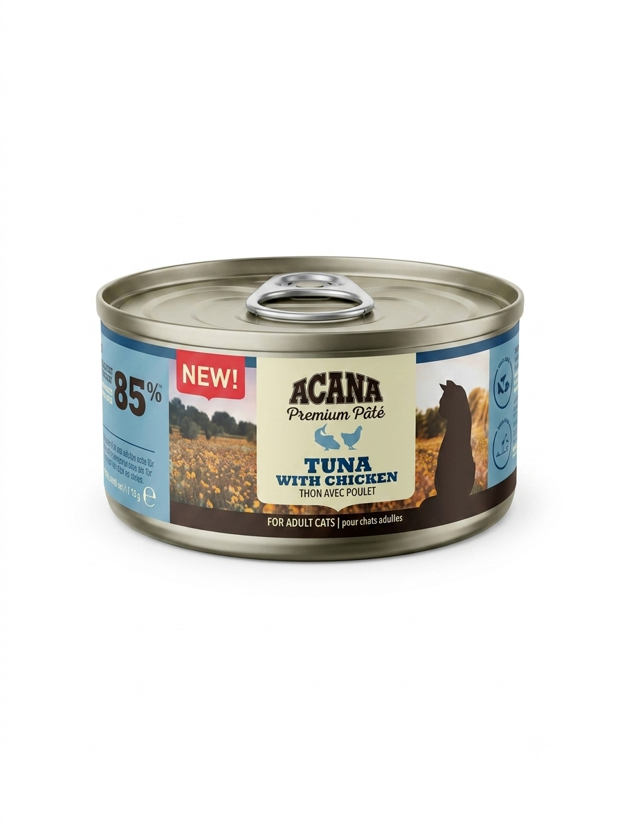 Acana Premium Pâté – Tuna With Chicken 85 G(For Adult Cats)