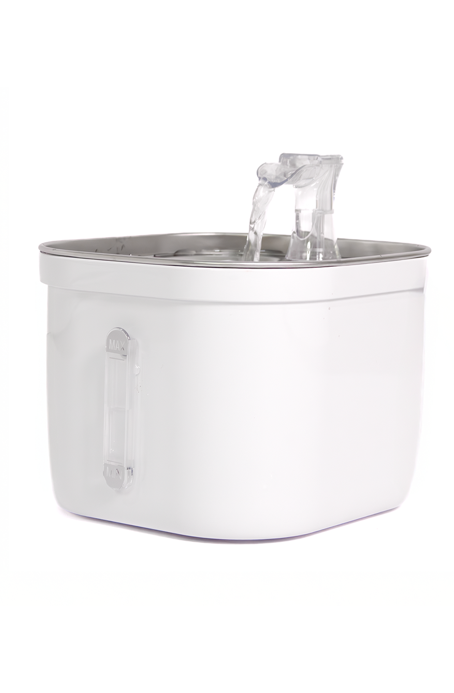 Flow Cat  water Fountain -Catsy water fountain -Automatic water fountain -Side view 