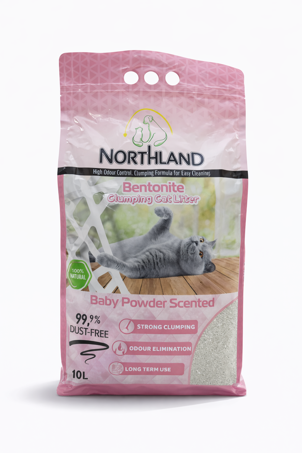 Northland Cat litter Baby Powder - 10L
