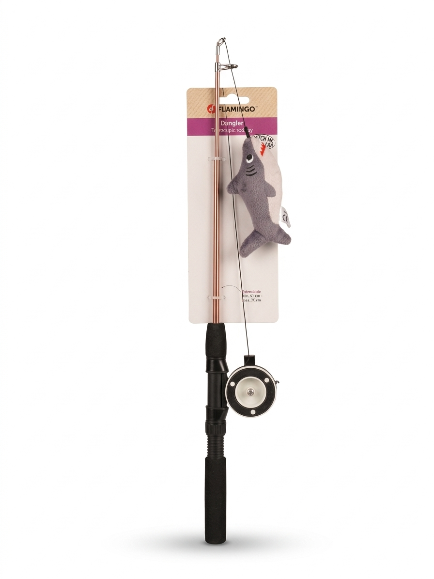 Fishing Rod Cat Toy