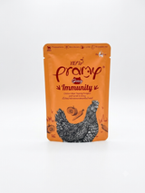 Pramy Immunity Chicken wet food  topping Pumpkin & Carrot Recipe 70g