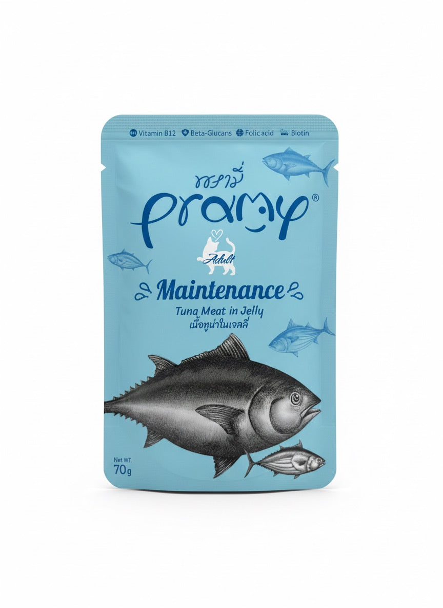Pramy Maintenance - Tuna Meat in Jelly Cat Wet food