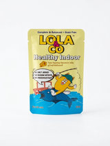 Lola & Co Cat Wet Food Healthy Indoor Tuna Topping Cheese In Jelly 80g