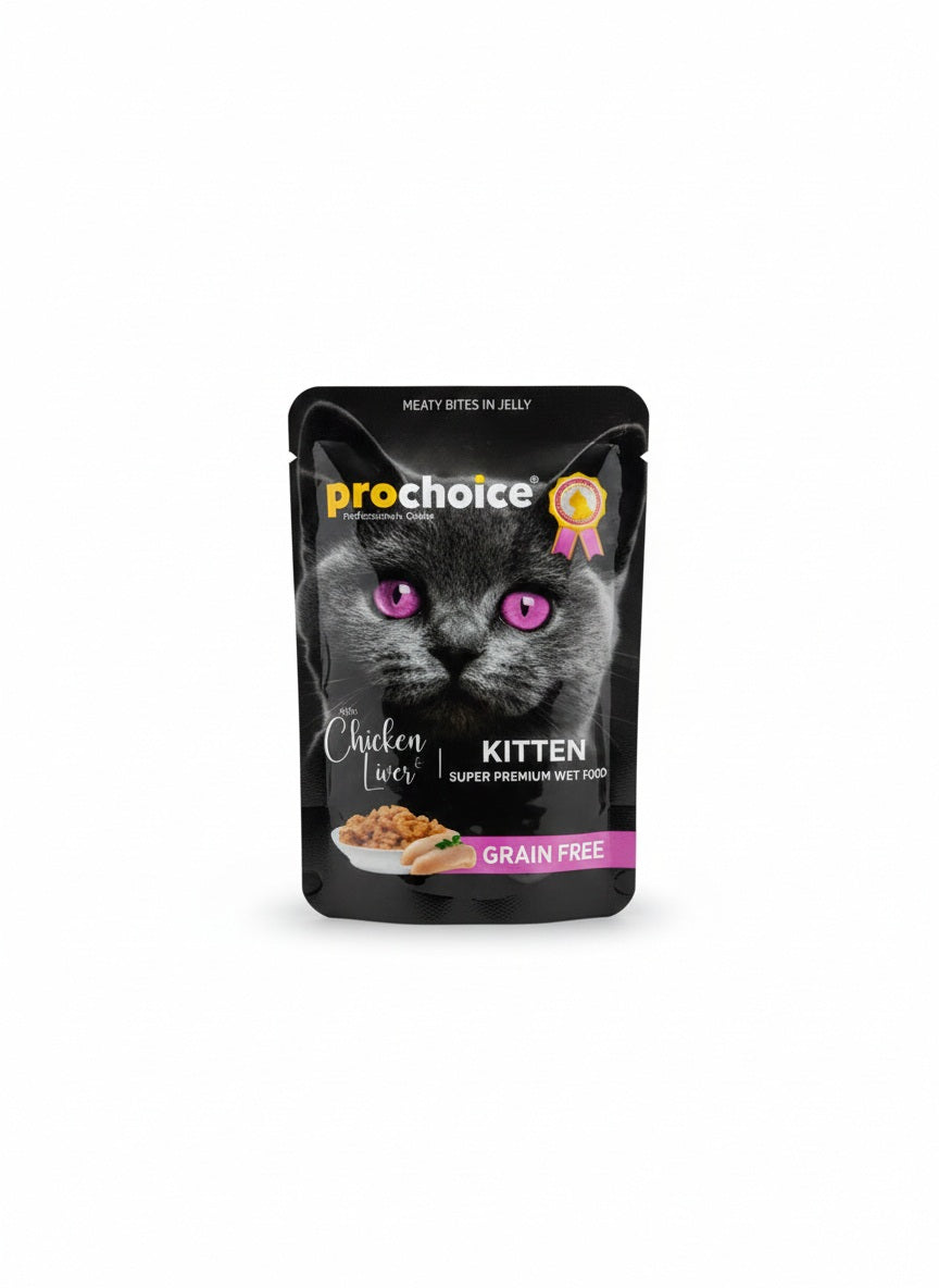 Prochoice Cat Wet food Kitten - chicken and liver