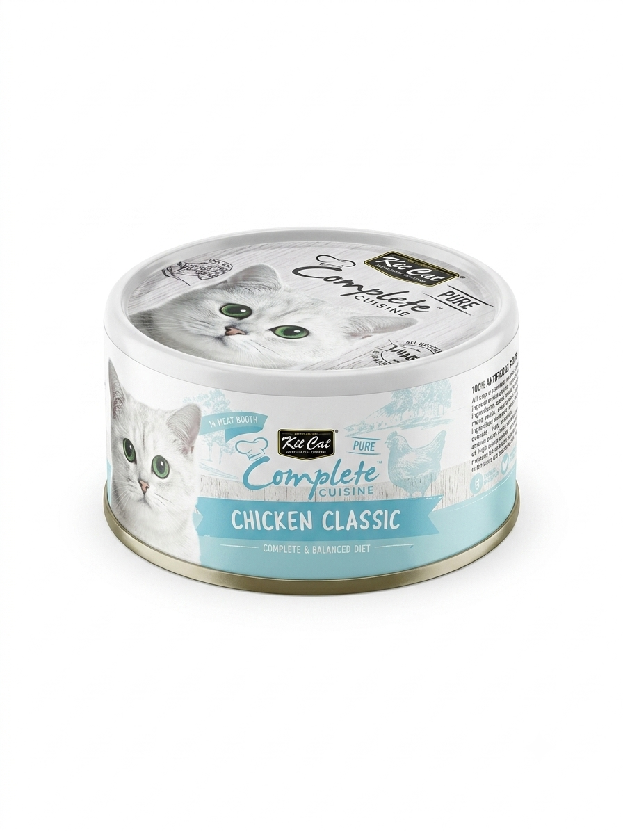 Kit Cat Wet Food Complete Cuisine Chicken Classic 70g