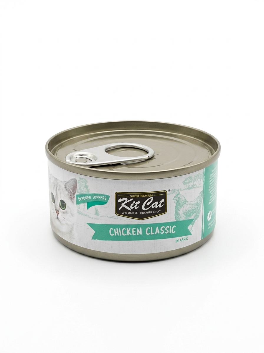 Kit Cat Wet Food Deboned Chicken Classic 80g