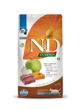 FARMINA N&D Dry Food Cat Pumpkin, Venison & Apple recipe Adult 1.5kg