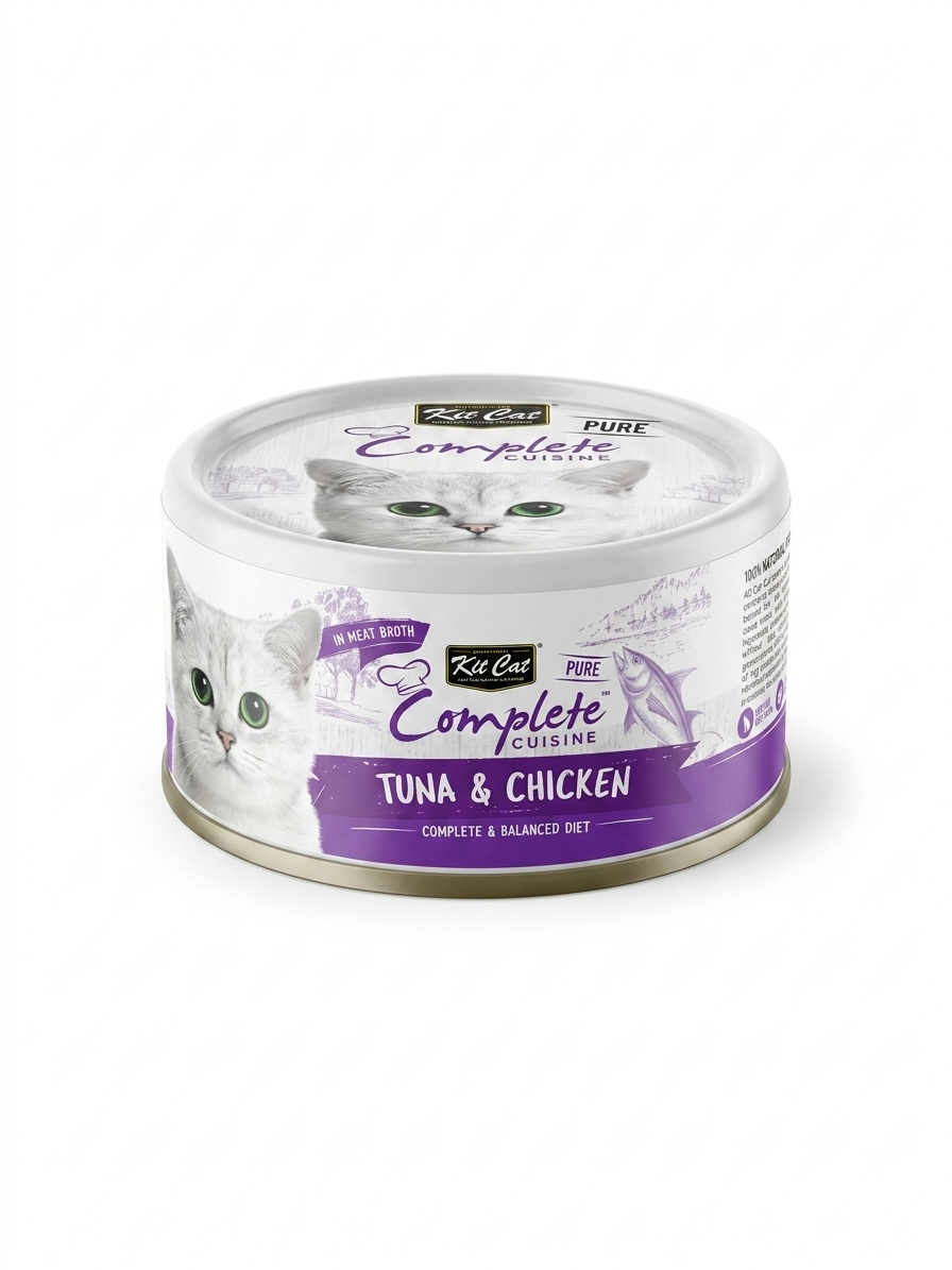 Kit Cat Wet Food Complete Cuisine Tuna & Chicken 70g