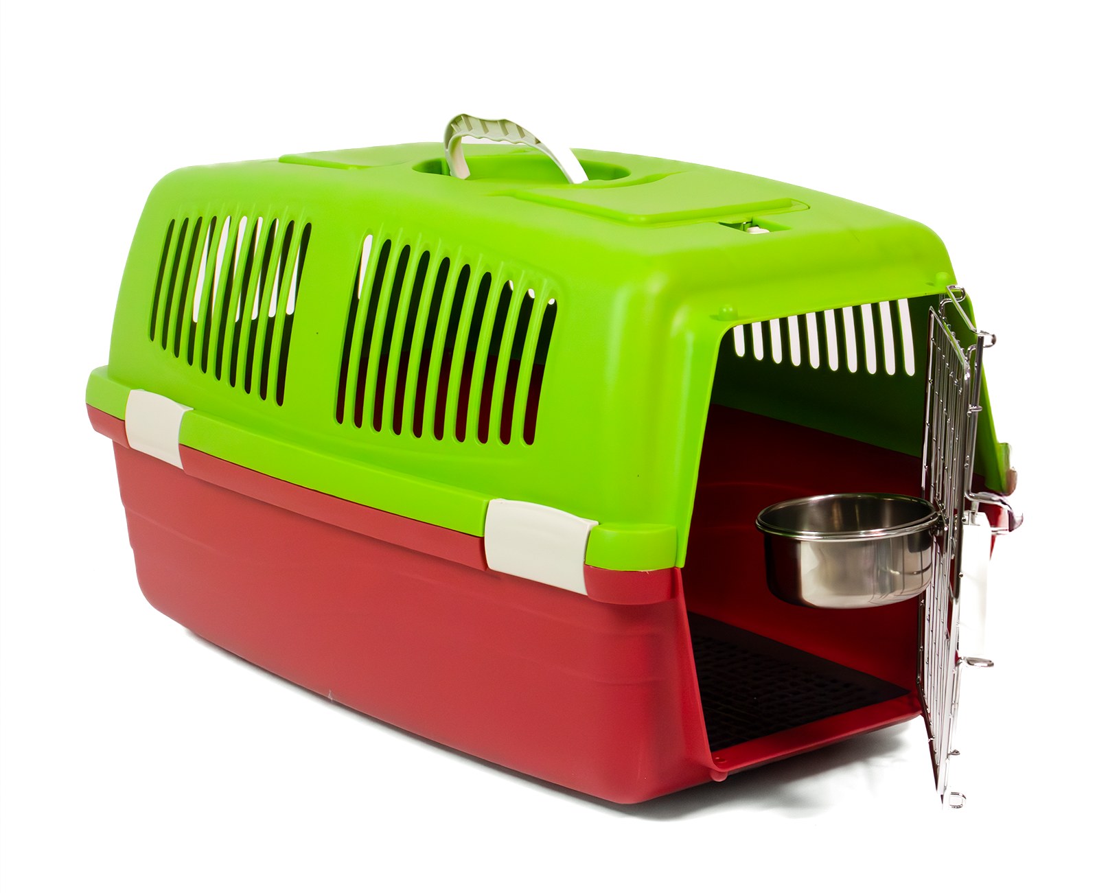 Green-Red Cat Carrier - Catsy